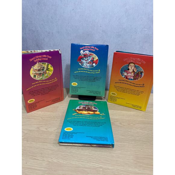 Lot of 4 -1999 Baby Bear Read-Along Storybook - Picture 2 of 6